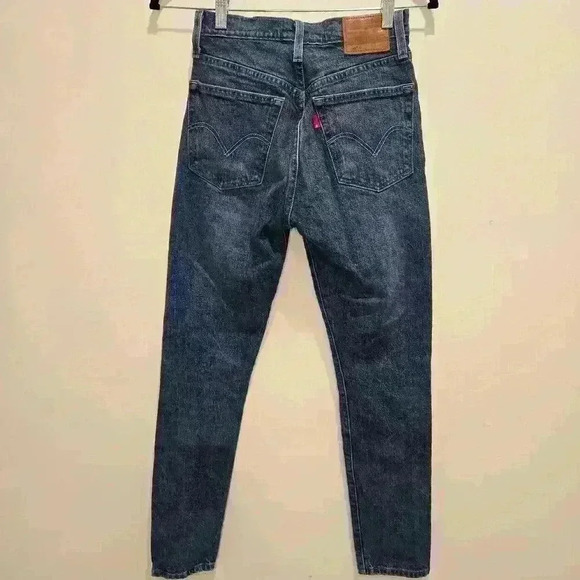 Levi's Women's 501 S Button-fly 25x37 Skinny Jeans Made in the USA - Picture 6 of 16